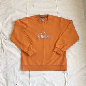 Orange Adidas Sample Sweatshirt
